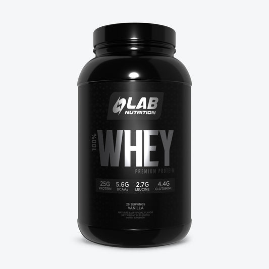 PREMIUM 100% WHEY PROTEIN POWDER 2LB BUILD MUSCLE