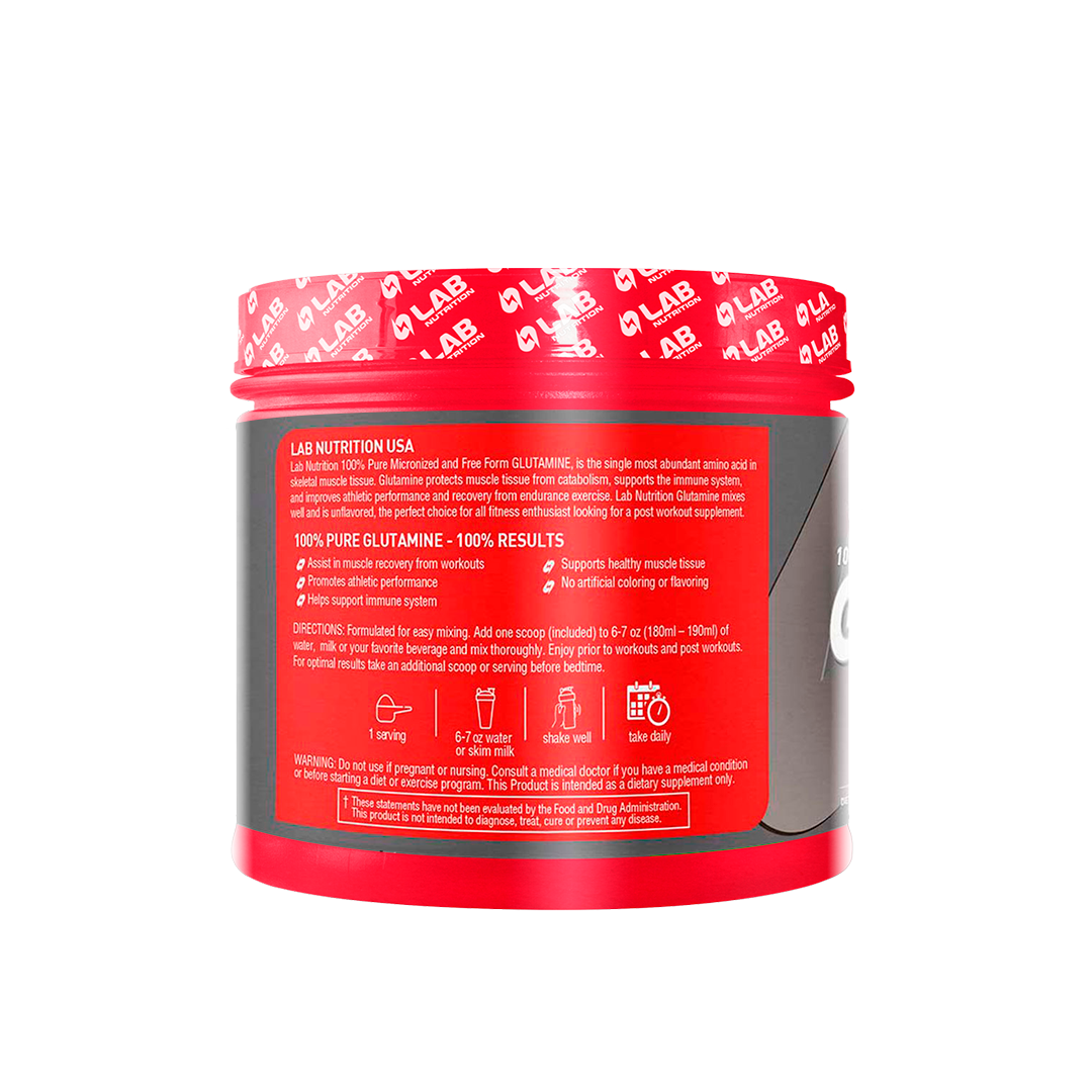 GLUTAMINE 100% PURE MICRONIZED & FREE FORM