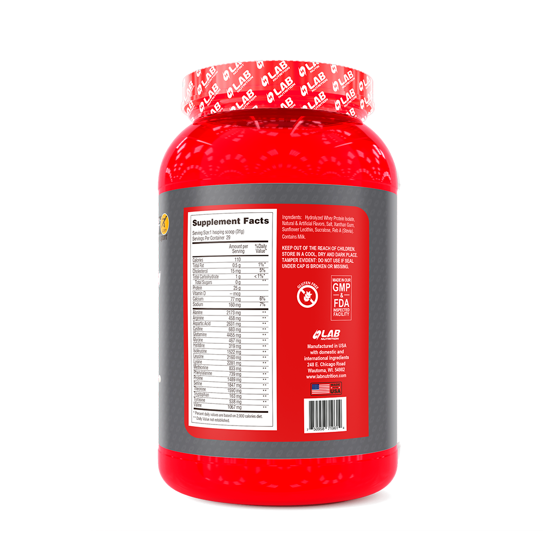100% HYDROLYZED WHEY PROTEIN ISOLATE VANILLA