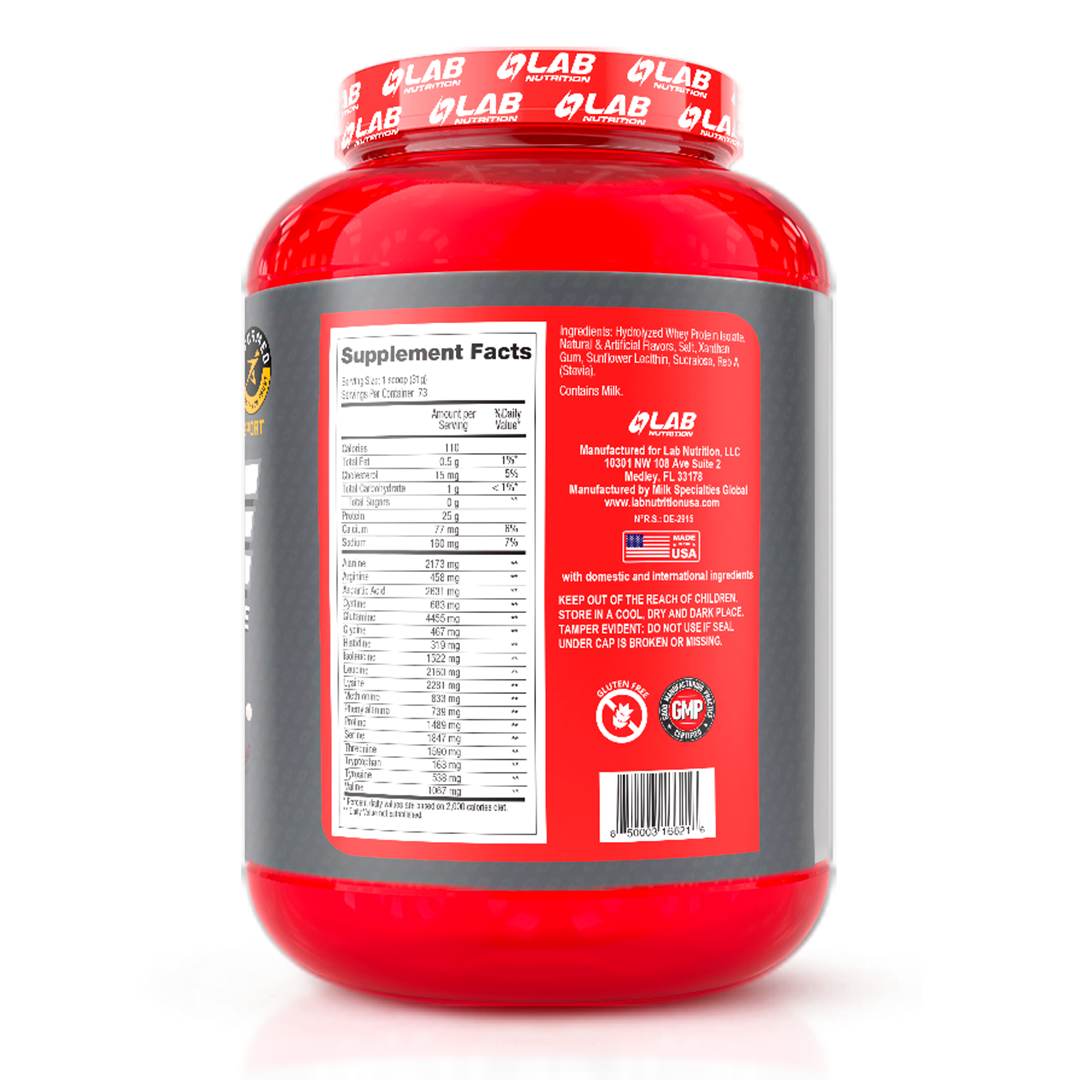 100% HYDROLYZED WHEY PROTEIN ISOLATE VANILLA