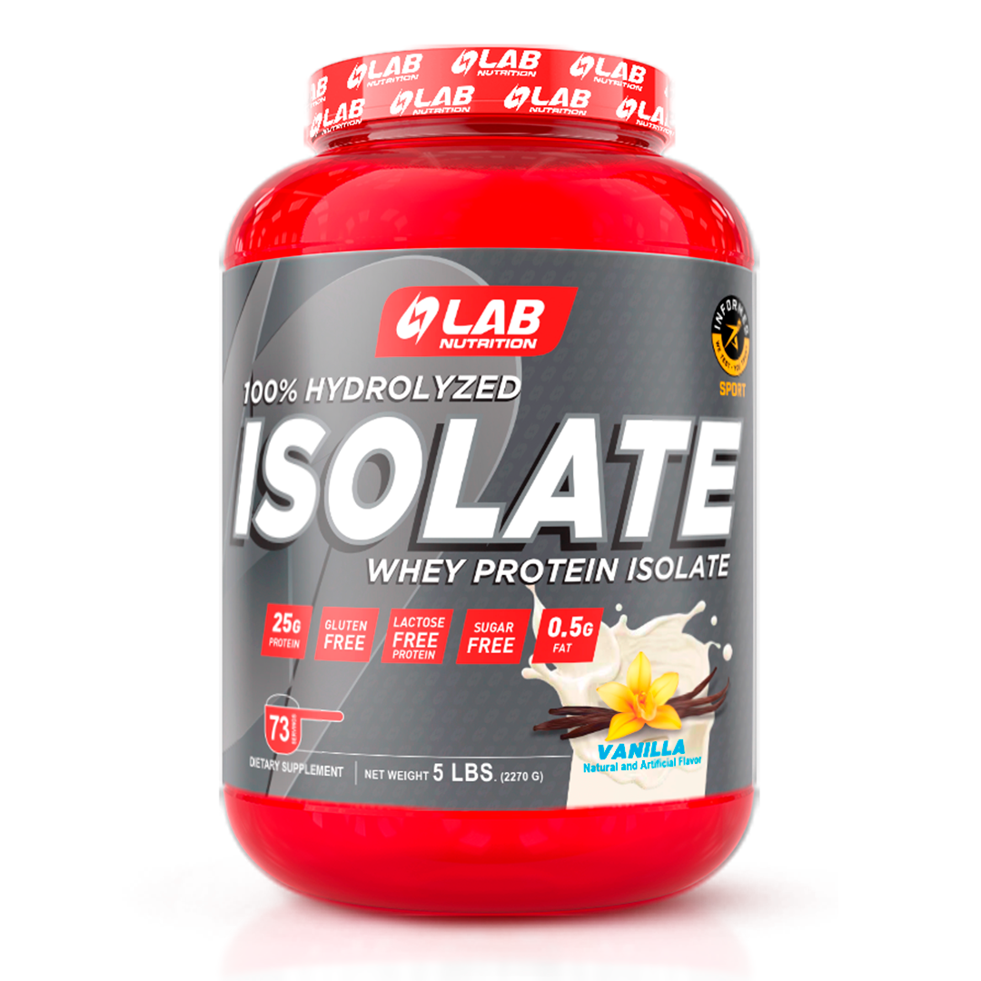 100% HYDROLYZED WHEY PROTEIN ISOLATE VANILLA