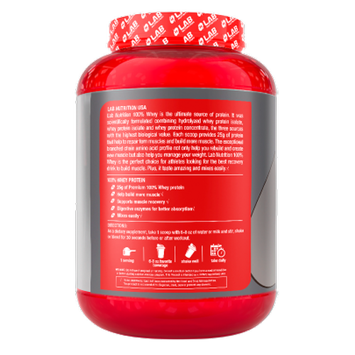 PREMIUM 100% WHEY PROTEIN POWDER, BUILD MUSCLE