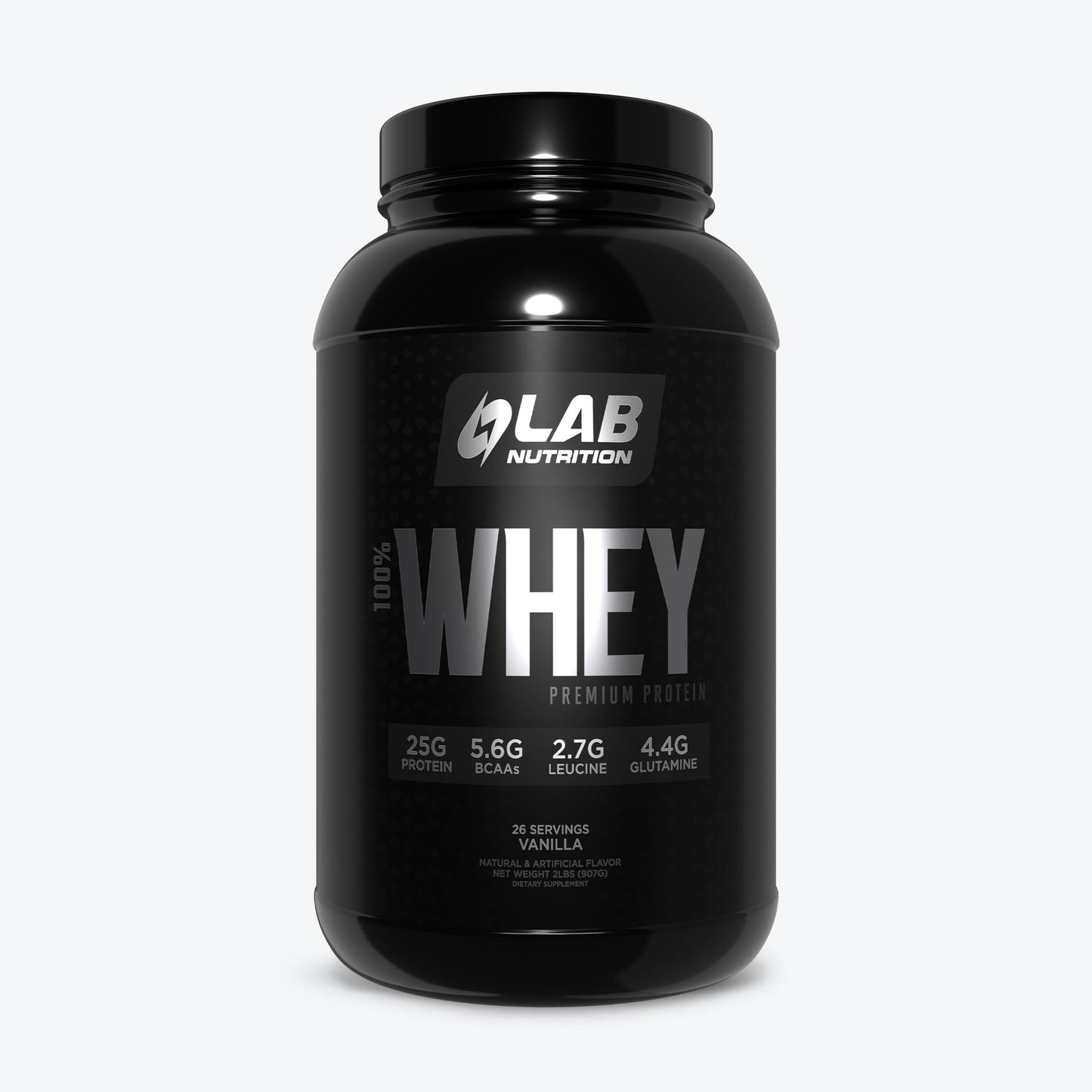 PREMIUM 100% WHEY PROTEIN POWDER 2LB BUILD MUSCLE