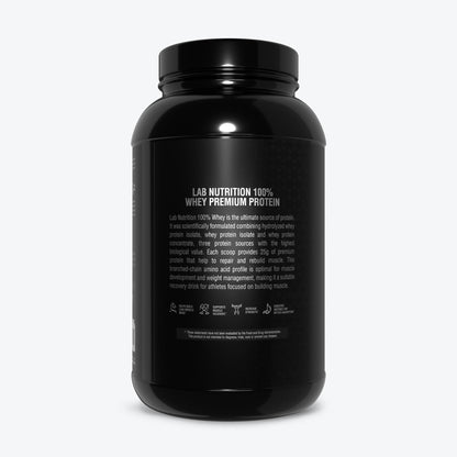 PREMIUM 100% WHEY PROTEIN POWDER 2LB BUILD MUSCLE