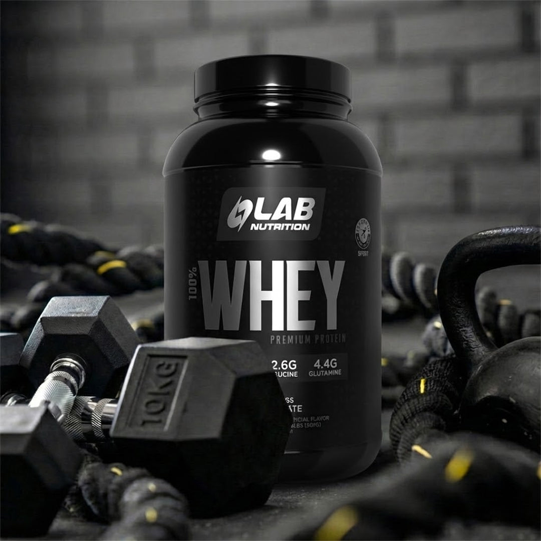 PREMIUM 100% WHEY PROTEIN POWDER 2LB BUILD MUSCLE