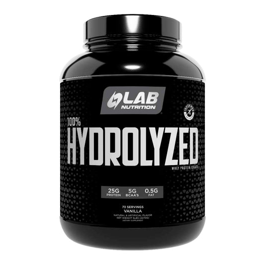 100% HYDROLYZED WHEY PROTEIN ISOLATE, VANILLA